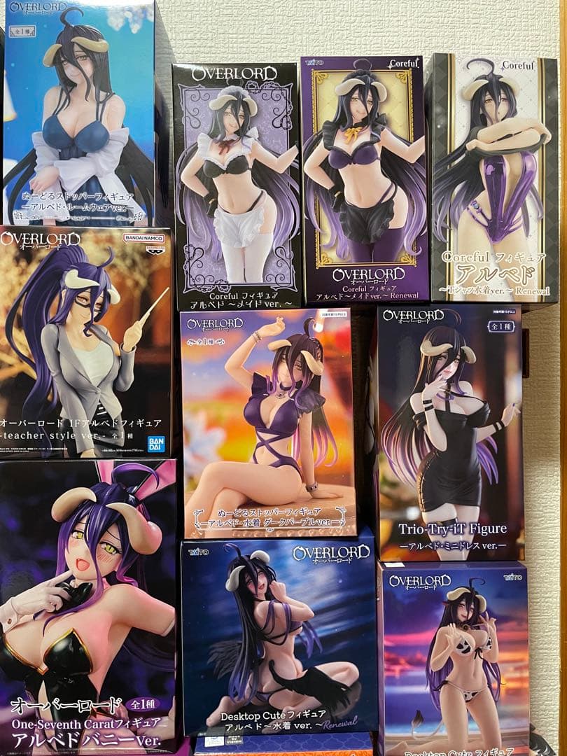 オーバーロード　アルベド　フィギュア　まとめ売り　26体