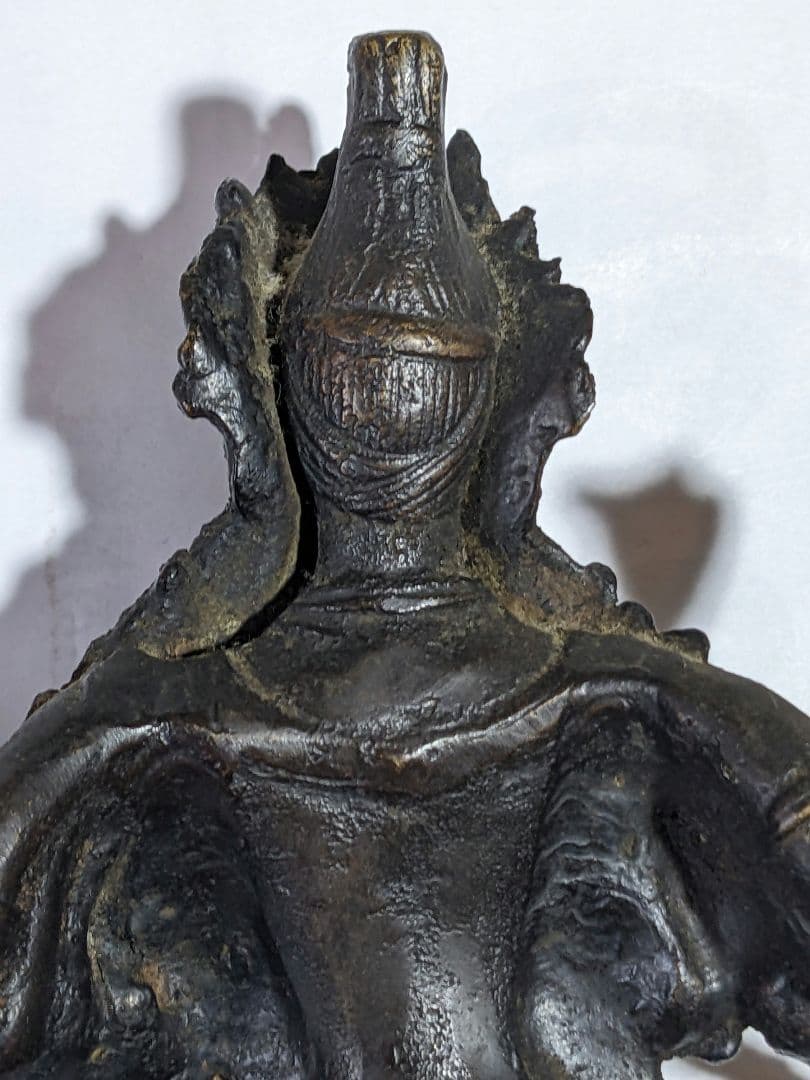 ♦中国仏教 古玩 古美術品 仏像 唐金 釈迦 千手観音菩薩 立像 置物 骨董品