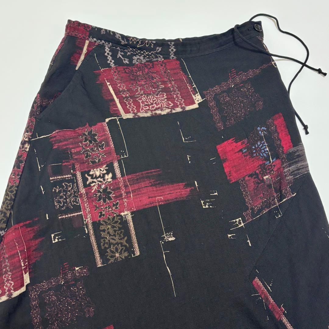 激レア 極美品✨ ワイズ ヨウジヤマモト スクラップ サルエル パンツ 黒