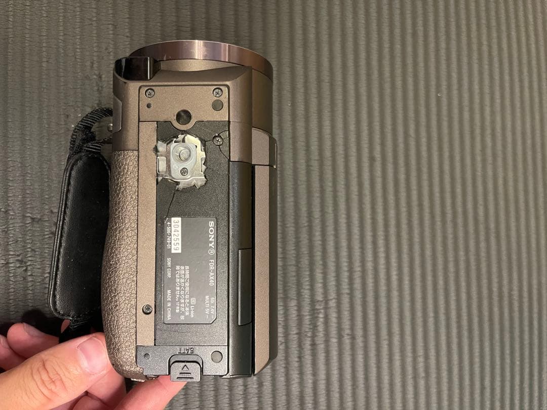 【ジャンク品】sony FDR-AX40