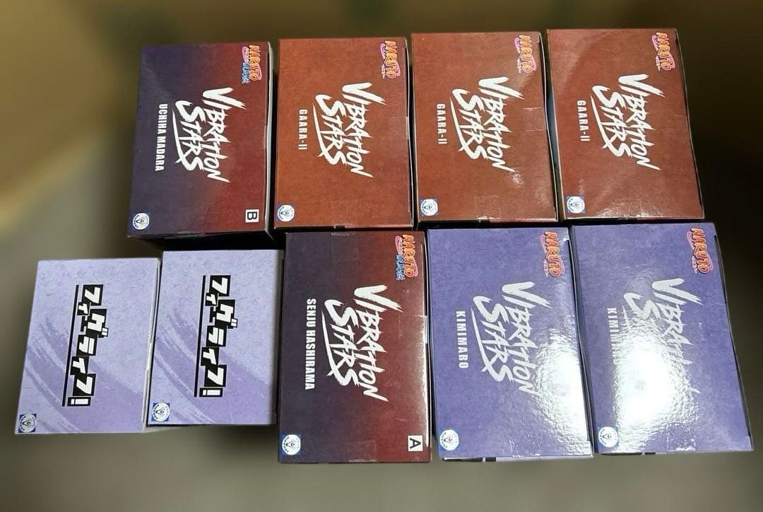 ナルト疾風伝 VIBRATION STARS フィグライフ 7体セット