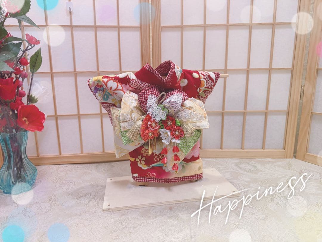 pon2pan2☆犬オーダーお着物☆犬オーダーお引き摺りお着物