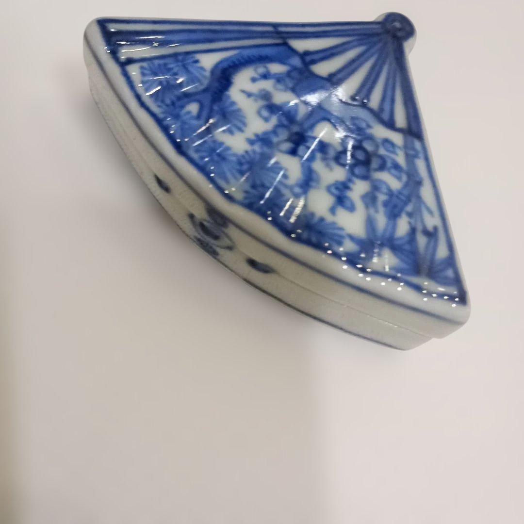 香合　清水六兵衛　扇