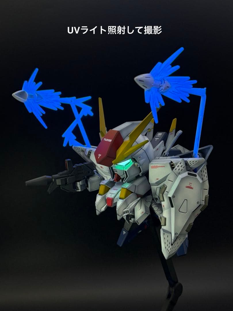 SDガンダム　BB戦士 クスィーガンダム　メッサー　ギャルセゾン　塗装済み完成品