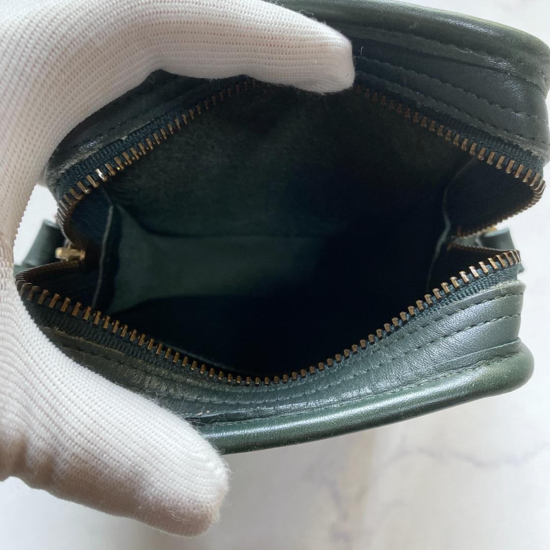 COACH オールドコーチ ショルダーバッグ クロスボディ USA製 グリーン