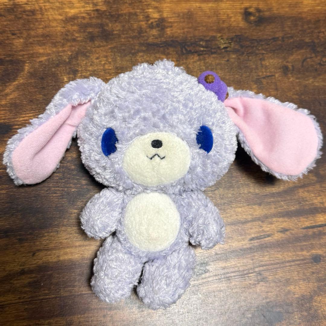 シュガーバニーズ　ぬいぐるみ　ブルーベリーうさ