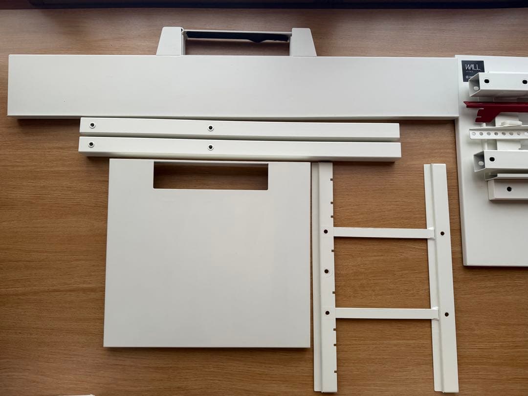 送料込 WALL EQUALS WALL V2 壁寄せテレビスタンド+純正棚板付