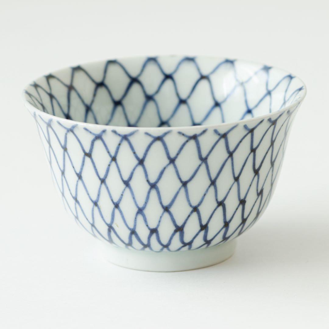 伊万里　古伊万里　江戸　中期　網目　向付　煎茶碗