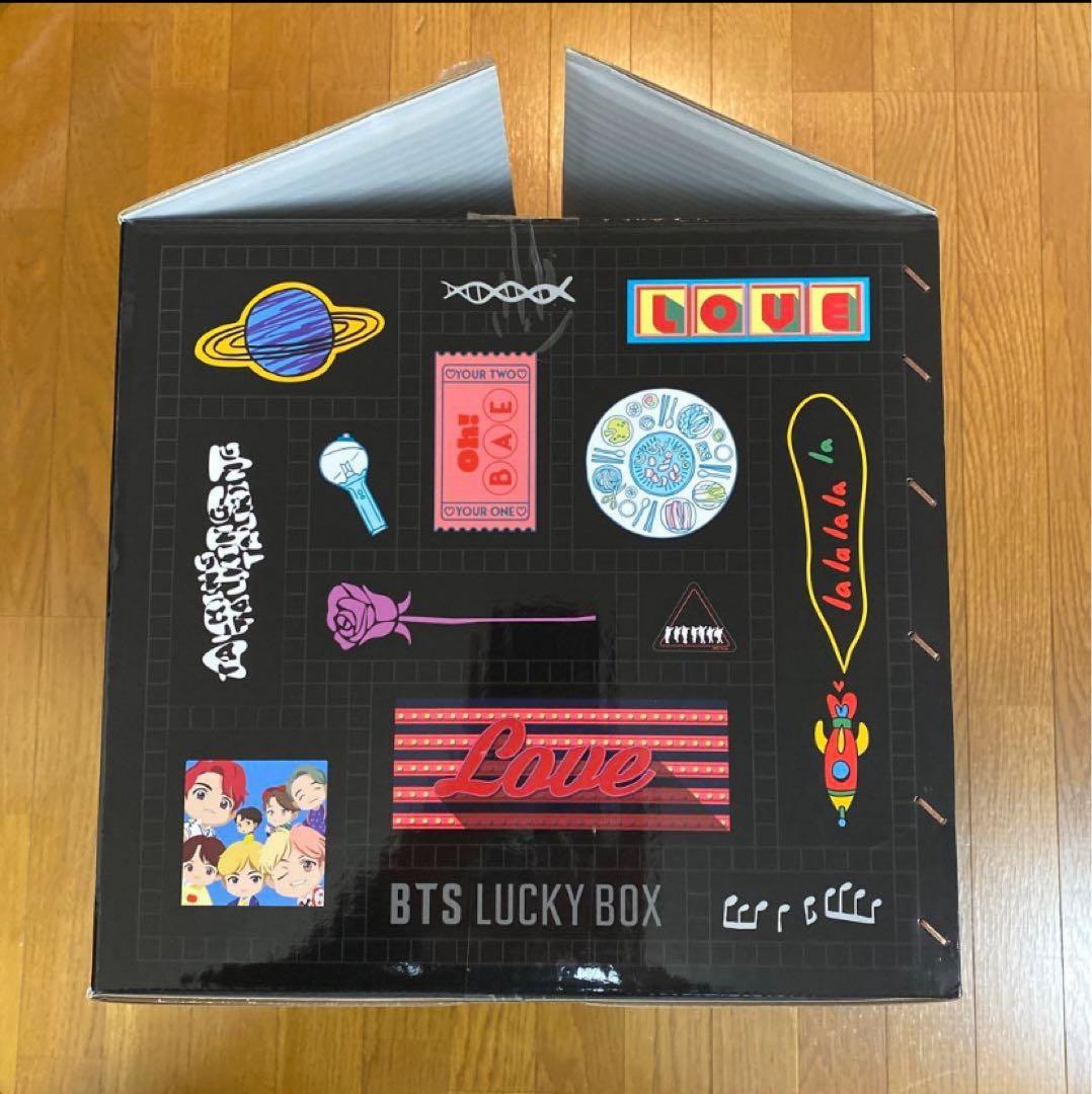 BTS コンテナボックス　ロゴダンボール　計2点　フォーチュンBOX