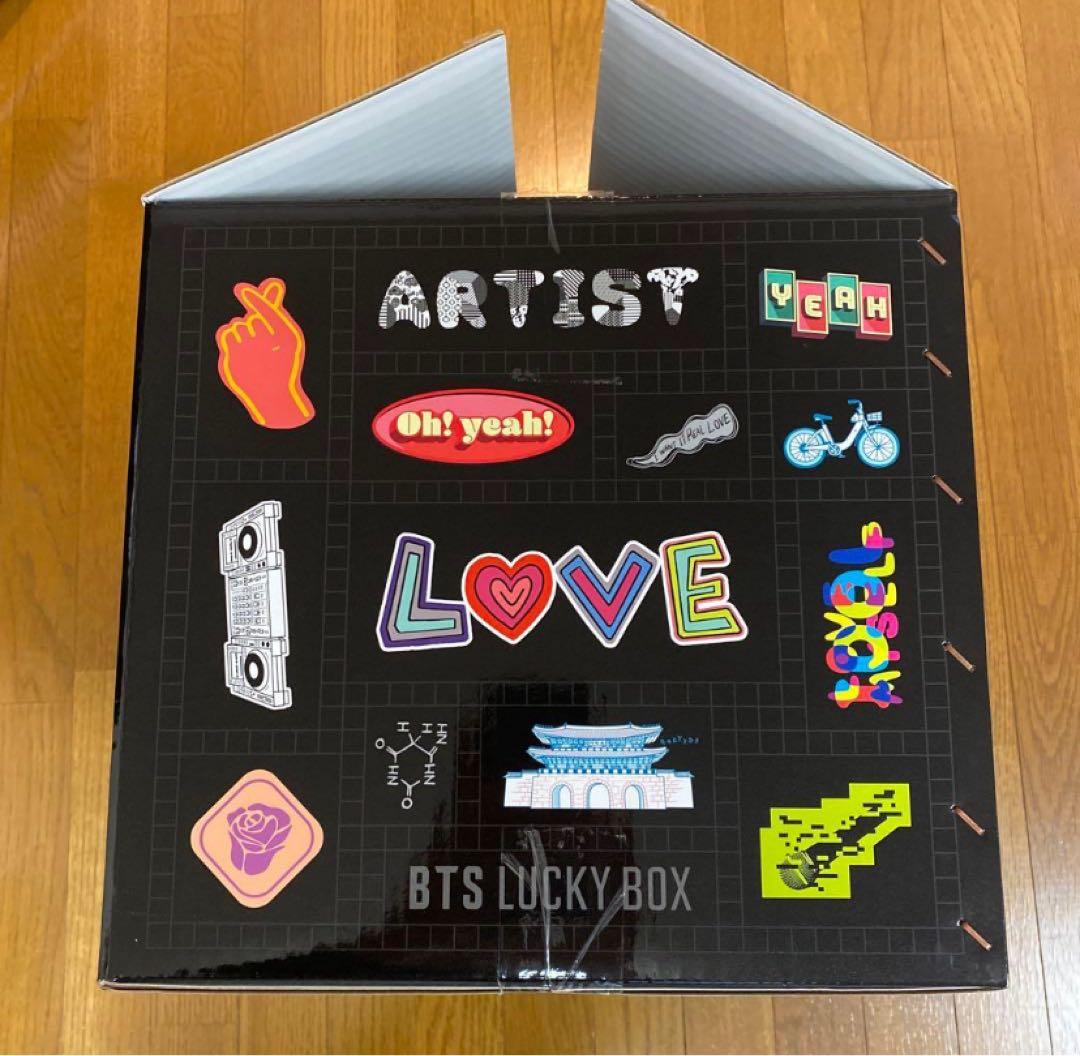 BTS コンテナボックス　ロゴダンボール　計2点　フォーチュンBOX