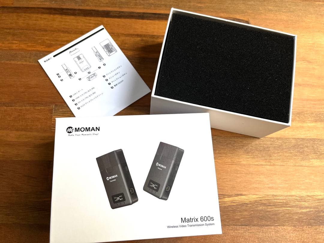 Moman Matrix 600s ワイヤレス HDMI SDI 伝送