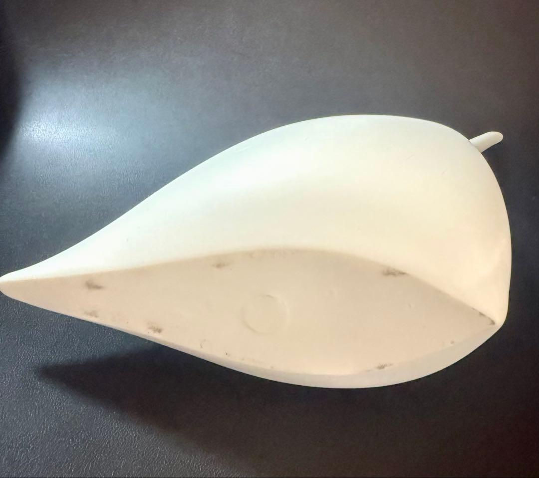 板橋廣美　白磁注器 共箱、共布