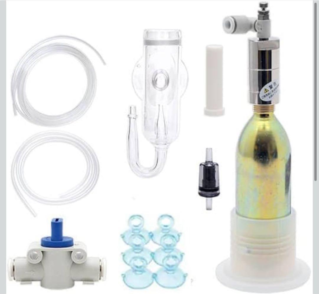 ＣＯ２フルセット チャームオリジナルコンパクトレギュレーター Ａセット