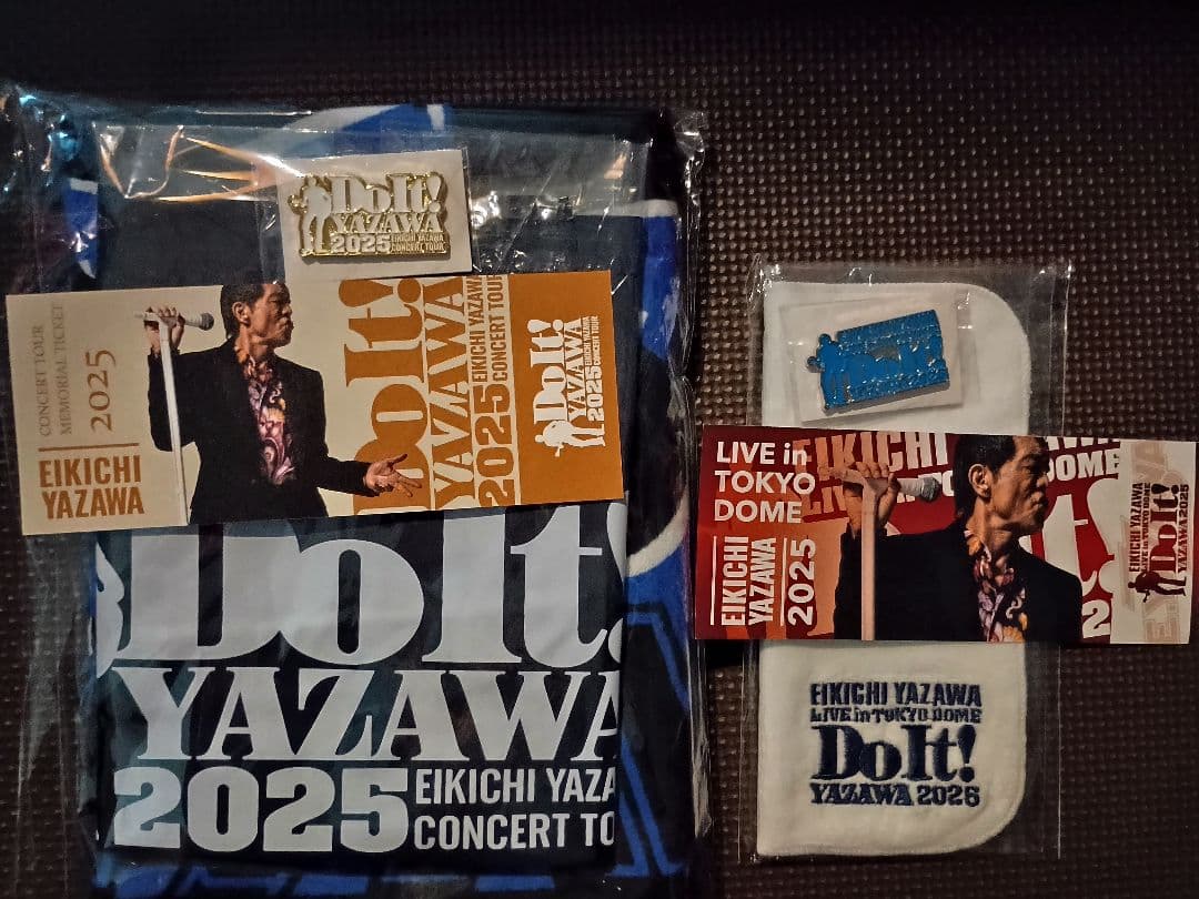 値下げ！矢沢永吉 東京ドーム＆武道館SS限定特典グッズ