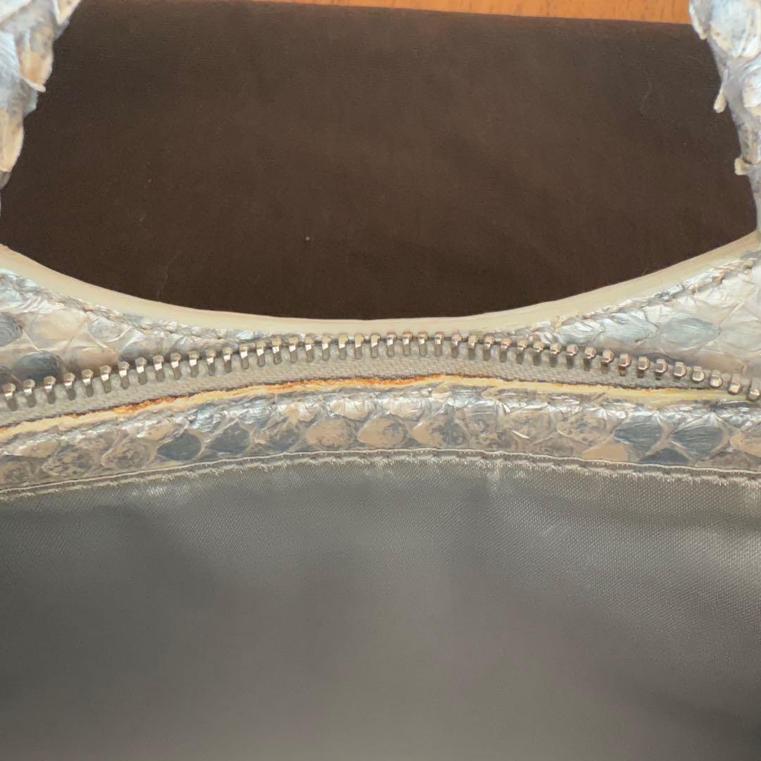 トッズ 2way チェーンバッグ　パイソン