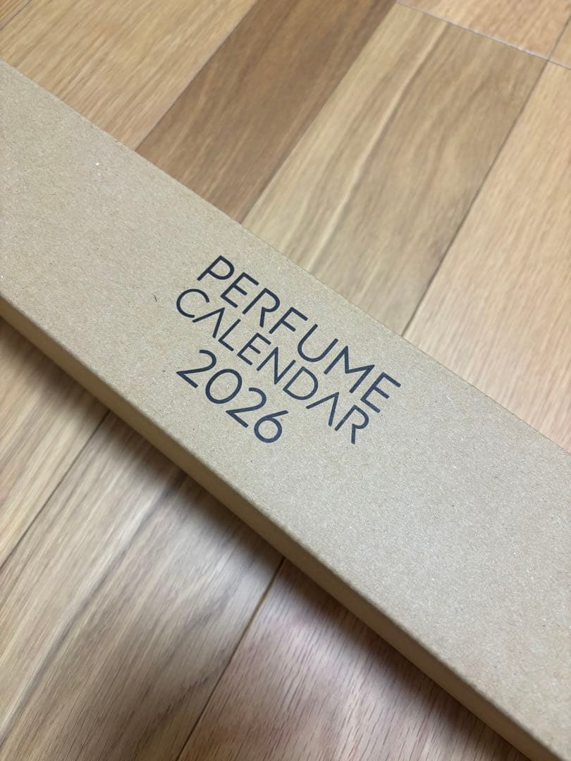 Perfume　パフューム 壁掛けカレンダー　2026 B2サイズ