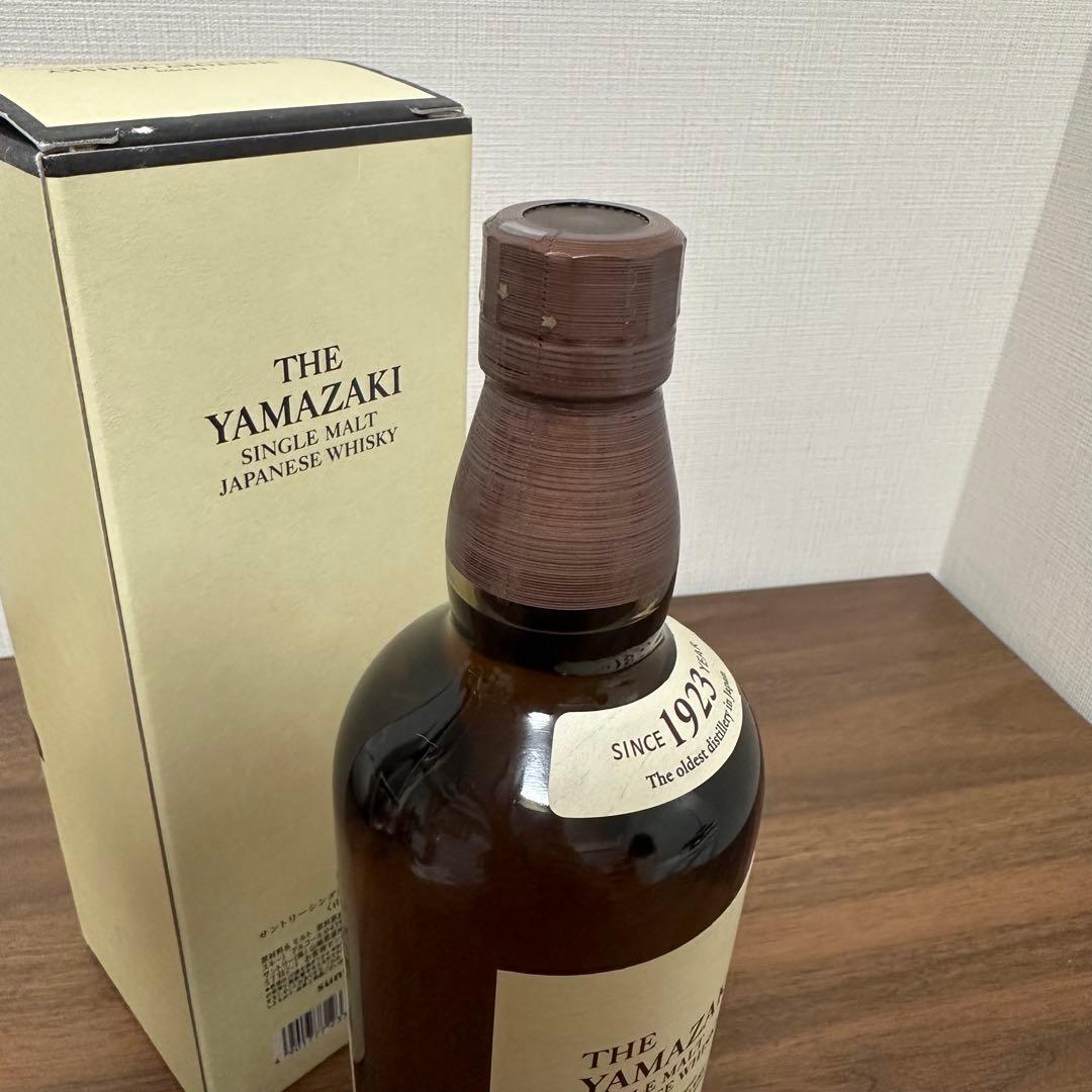 【化粧箱付き 新品未開封】山崎 シングルモルトウイスキー 700ml 43度