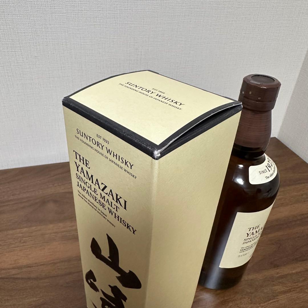 【化粧箱付き 新品未開封】山崎 シングルモルトウイスキー 700ml 43度