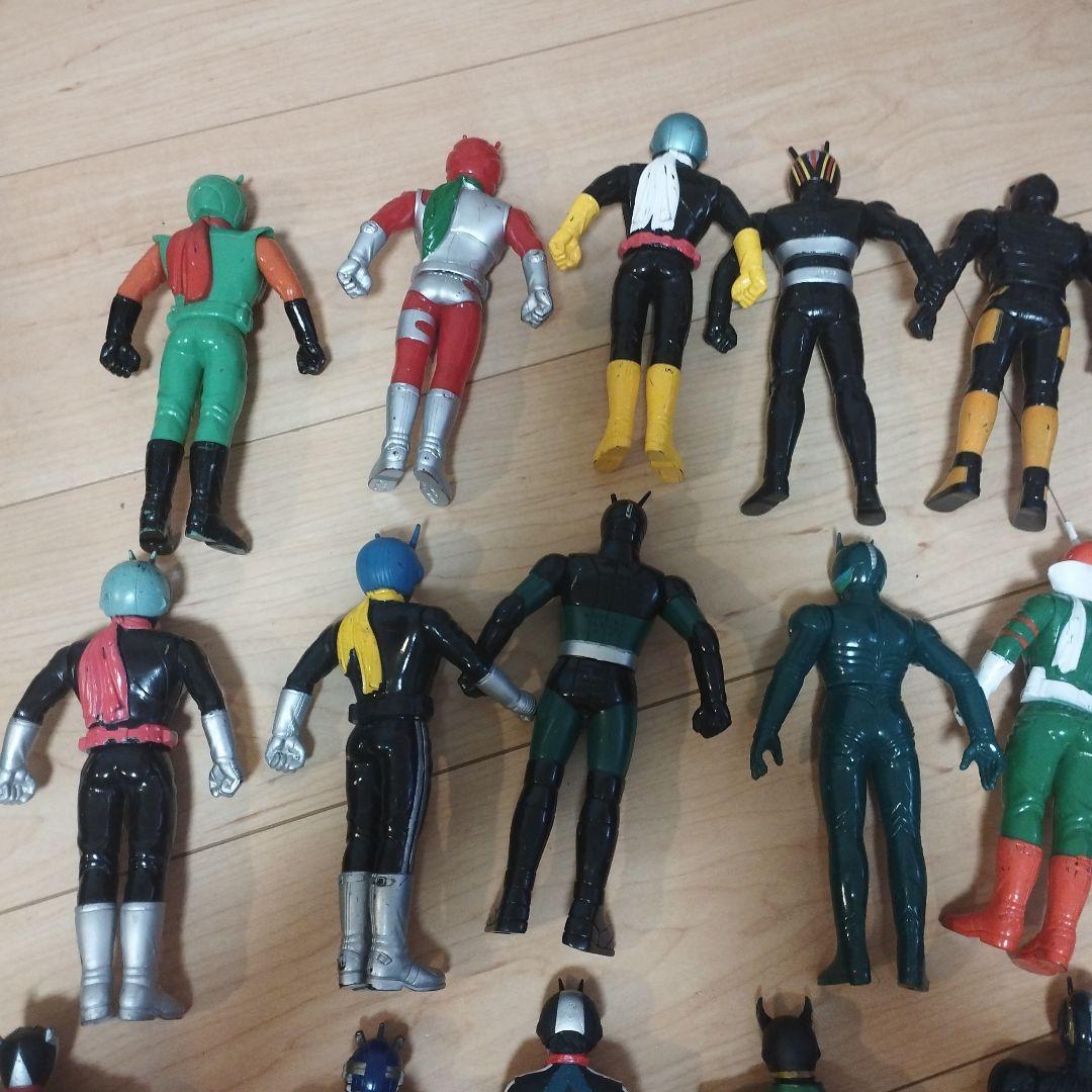 昭和仮面ライダー　平成ライダー　ソフビフィギュア　まとめ売り