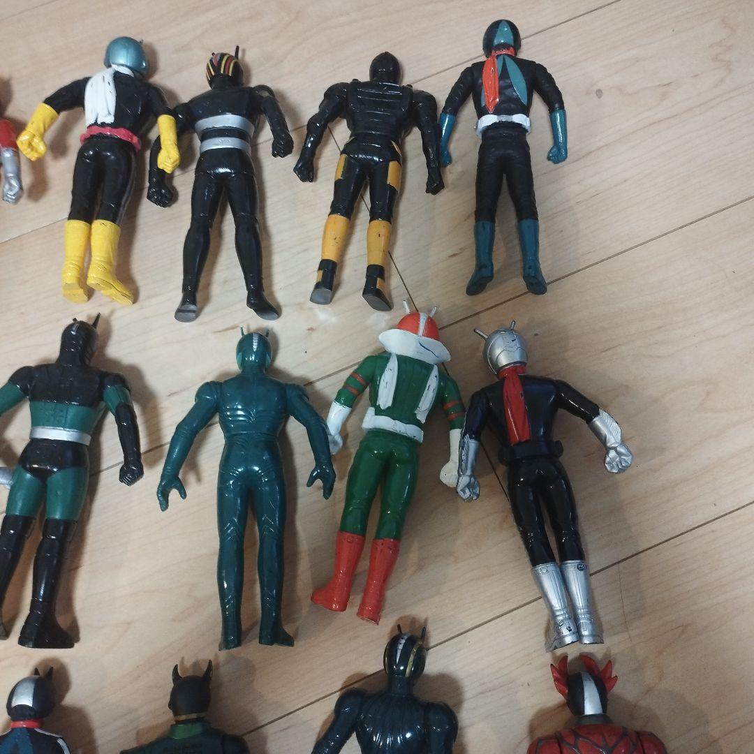 昭和仮面ライダー　平成ライダー　ソフビフィギュア　まとめ売り