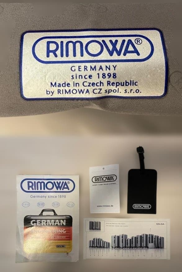 RIMOWA リモワ サルサ 63L 2輪 キャリーケース　※付属品付き