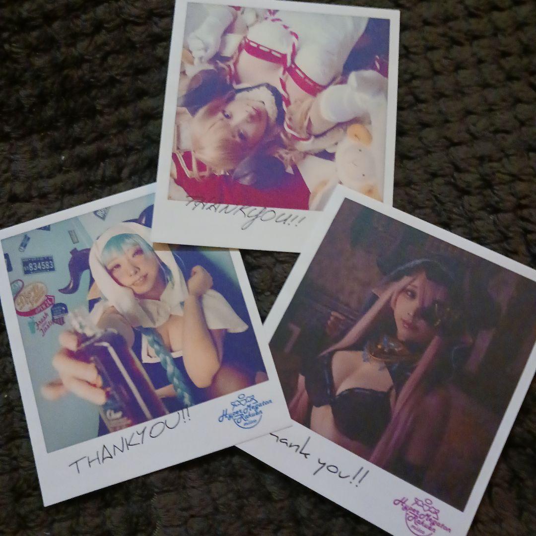 グラブル コスプレ チェキ風 カード 3枚セット みぃこ