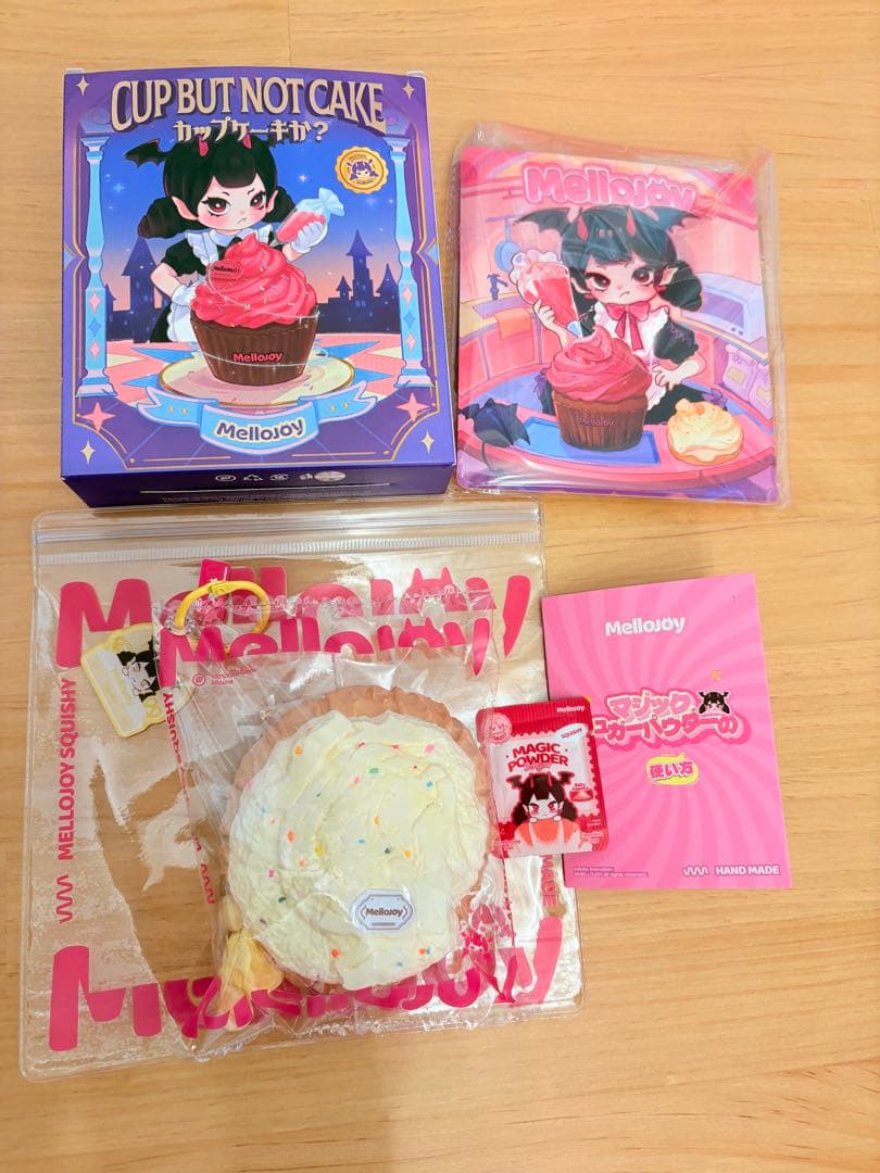 p*o様 未使用 ◇ メロジョイ 3点 セット カップケーキ 猫爪 チーズ