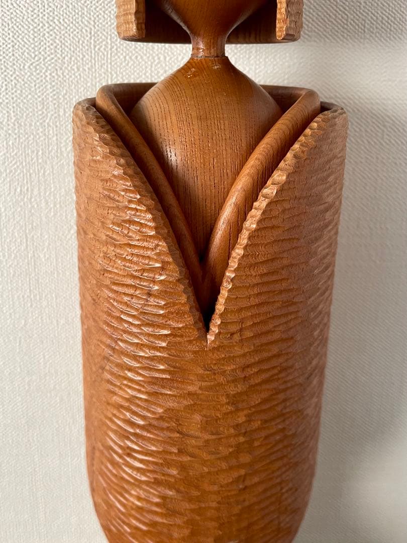 訳あり 志藤 尚山 Syozan こけし kokeshi 人形 創作