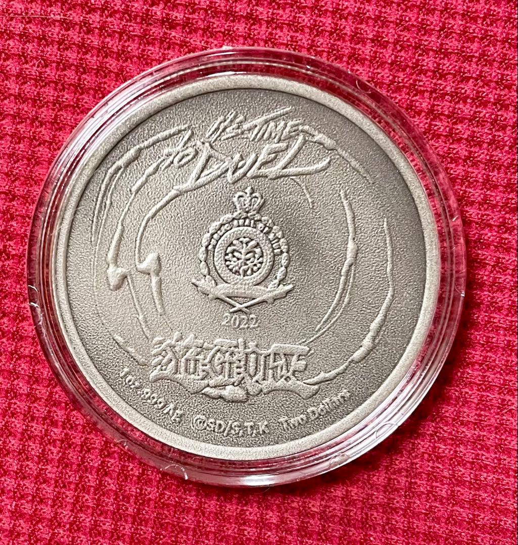 【限定525枚】ニウエ　遊戯王銀貨　1オンス