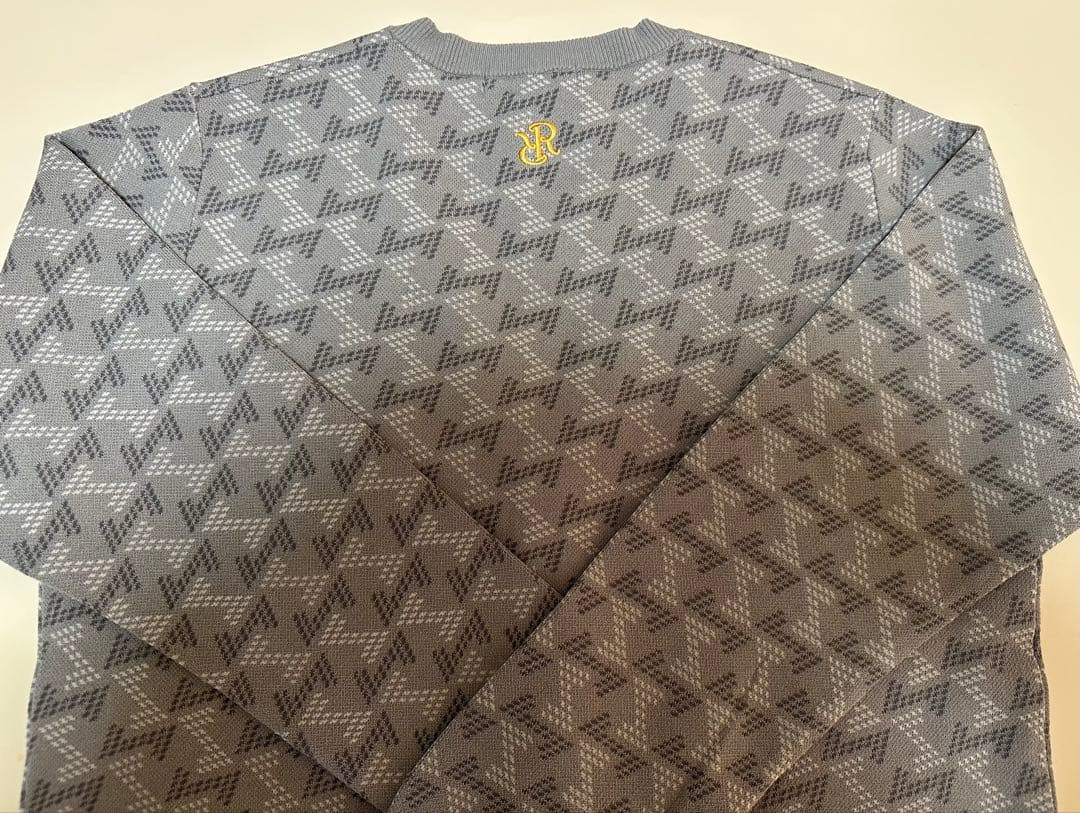 新品｜レザレクション｜レディースGMジャガードニットカーディガン｜グレー