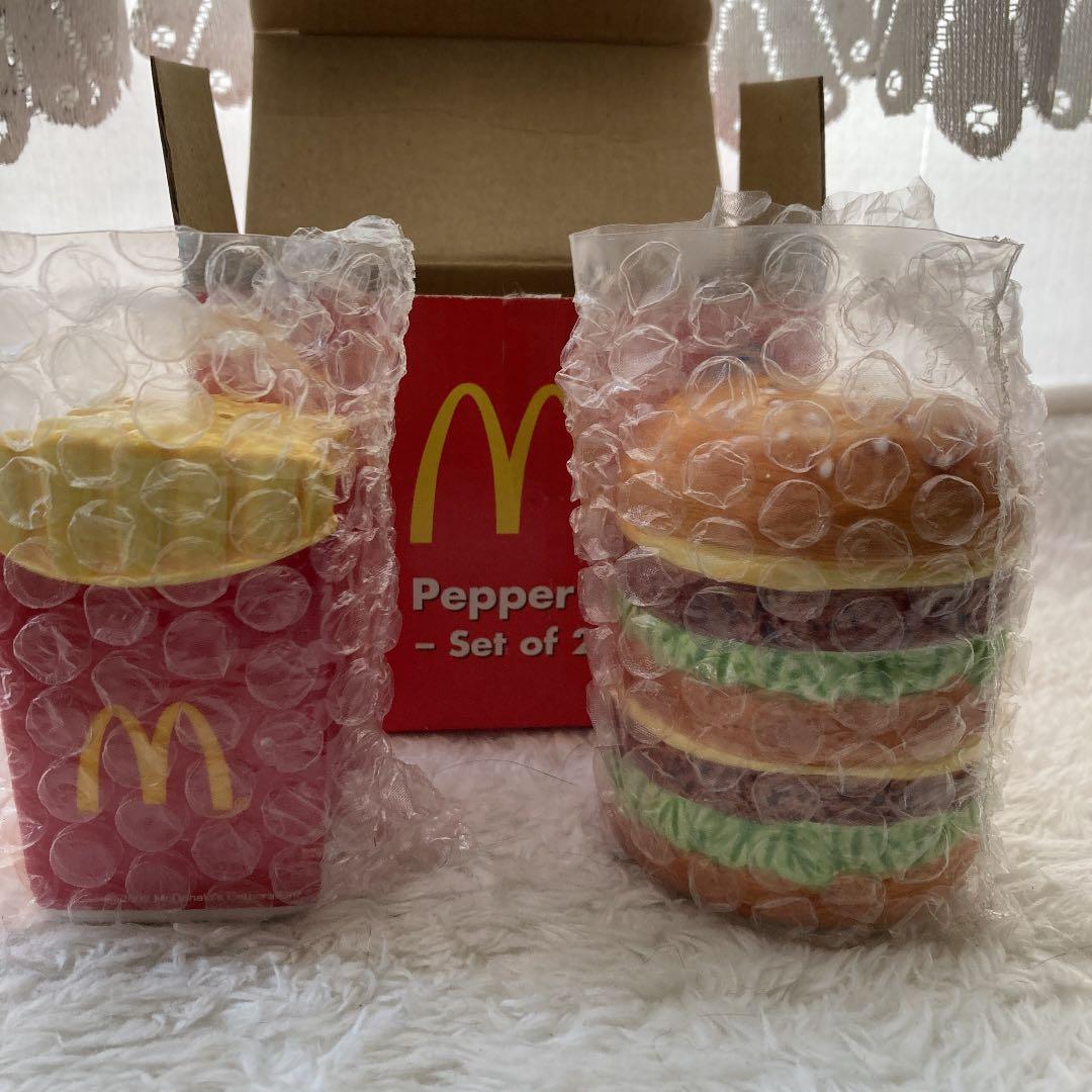 【希少・激レア】年代物　マクドナルドノベルティーソルト&ペッパーシェイカーズ