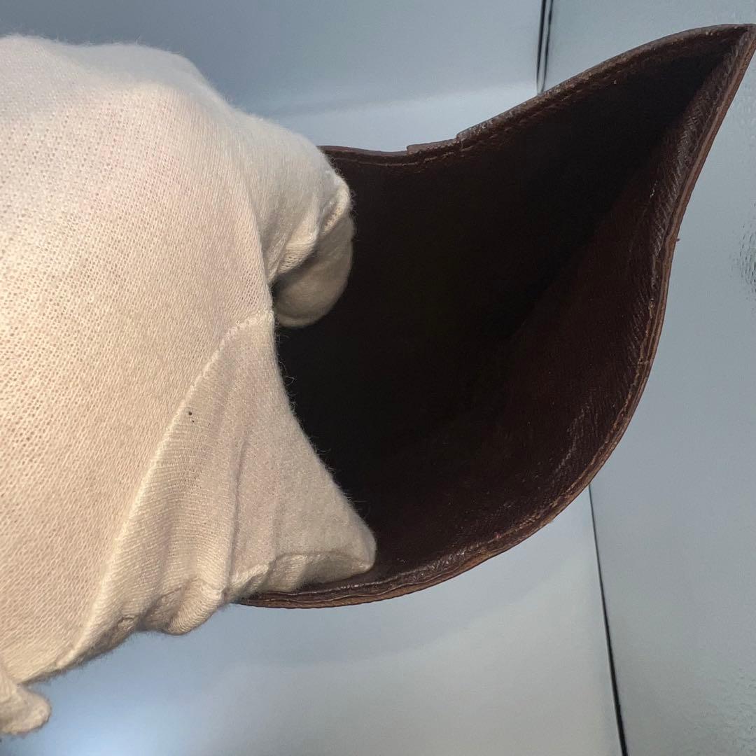 Louis Vuittonルイヴィトン ダミエ 二つ折り財布コンパクトウォレット