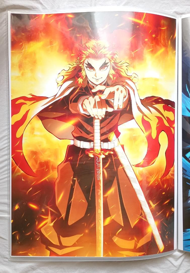 B2 ポスター 鬼滅の刃 無限列車編 ノンクレジット キービジュアル 2枚セット