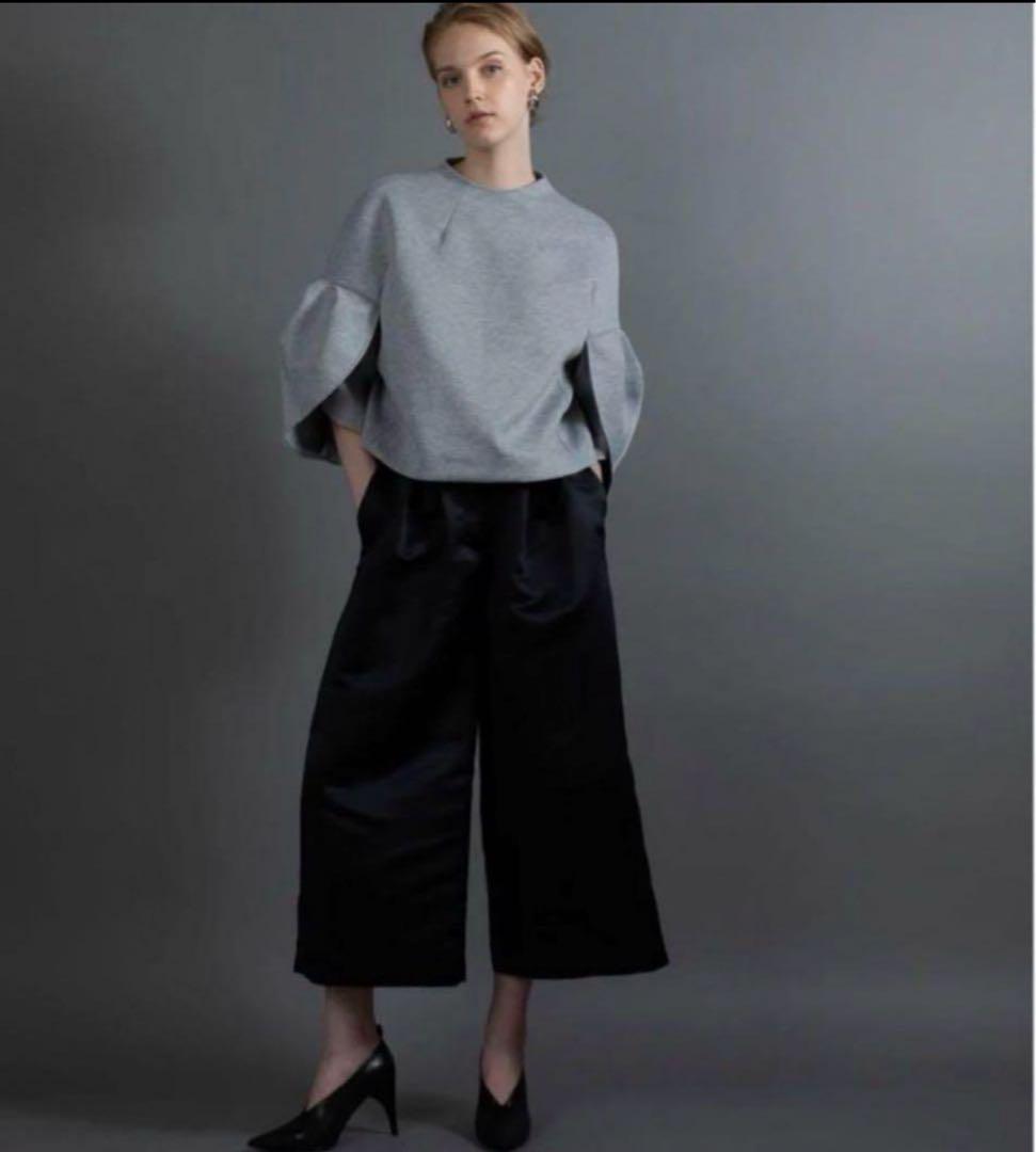 heve ガウチョパンツ　黒　38 ブラック