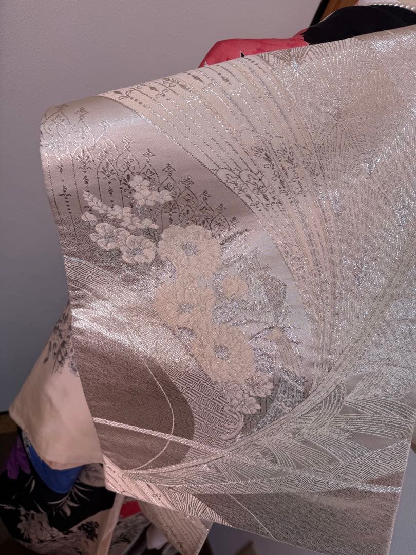 振袖フルセット　8点セット　モノトーン