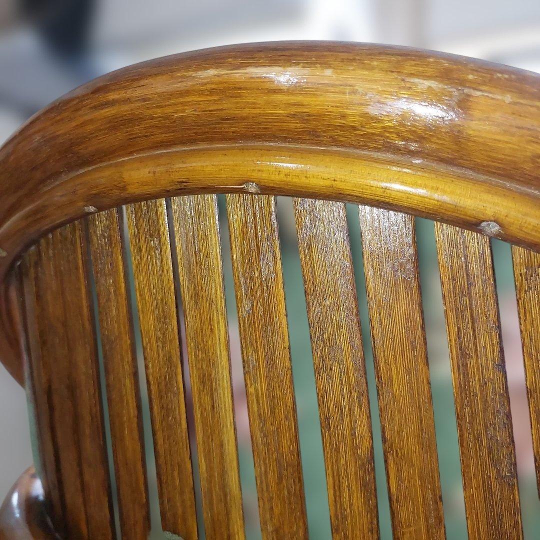 【九州限定】アジアン家具 回転椅子 ラタン ラウンドソファ エッグチェア ラタン