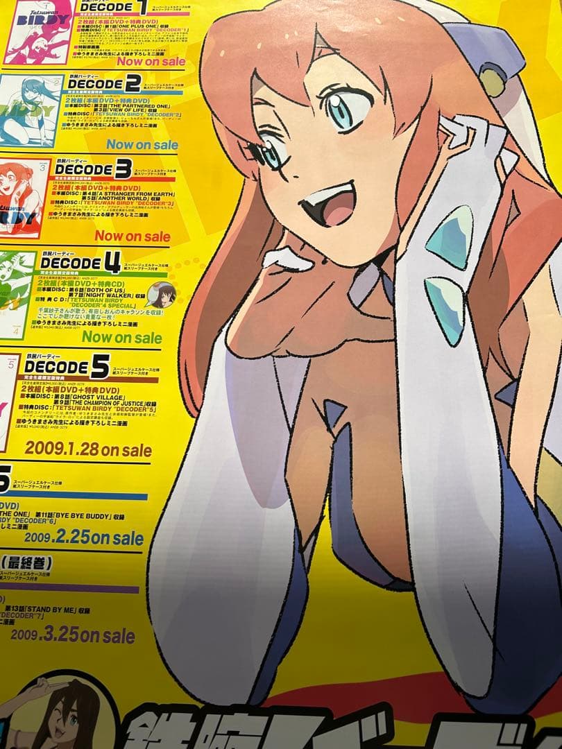 ☆鉄腕バーディーDECODE/DECODE:02☆リバーシブルポスター☆