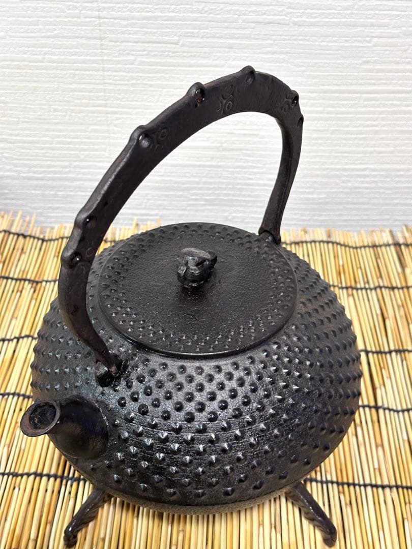 未使用、保管品　南部成龍堂鋳　及川光正　斎峰造　宝珠形馬蹄鉉　父ちゃん様売約済み