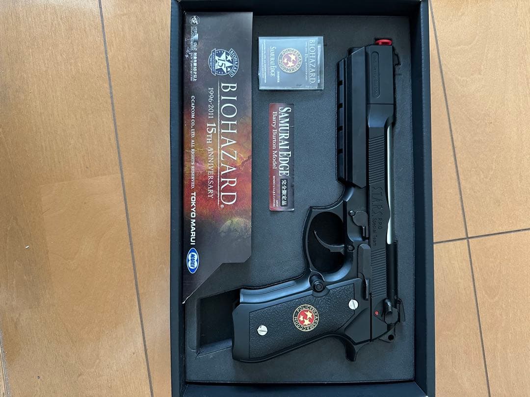 サムライエッジ　バリーバートンモデル　ガスブローバックガンガン