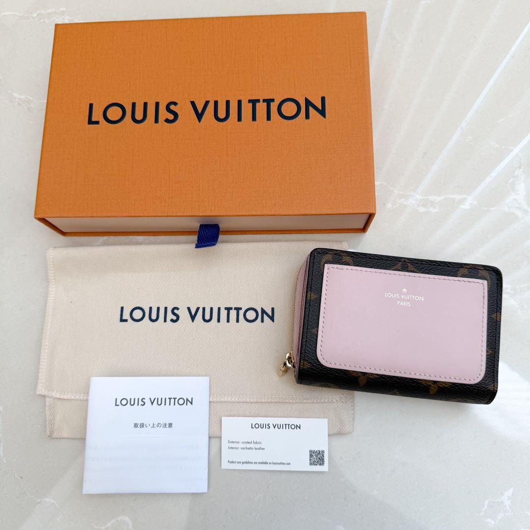 LOUIS VUITTON 二つ折り財布 ポルトフォイユ ルー