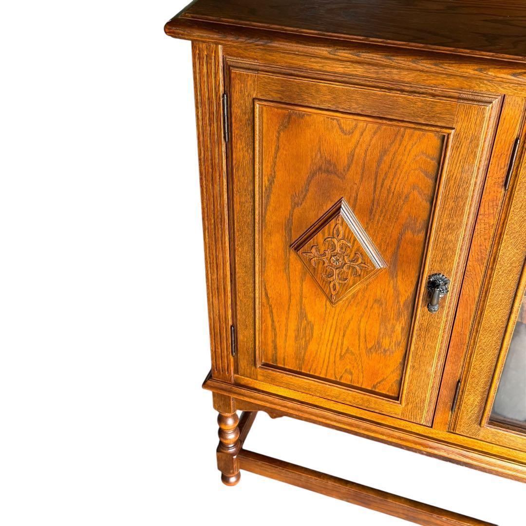 HR880 【希少】三越 Brugge ブルージュオーク無垢 サイドボード