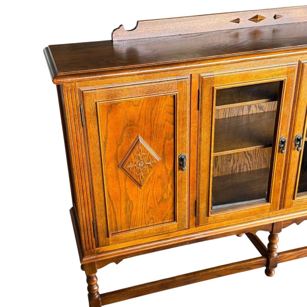 HR880 【希少】三越 Brugge ブルージュオーク無垢 サイドボード