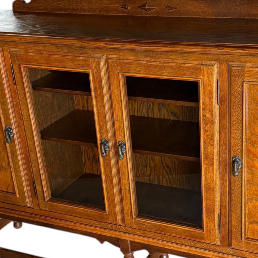 HR880 【希少】三越 Brugge ブルージュオーク無垢 サイドボード