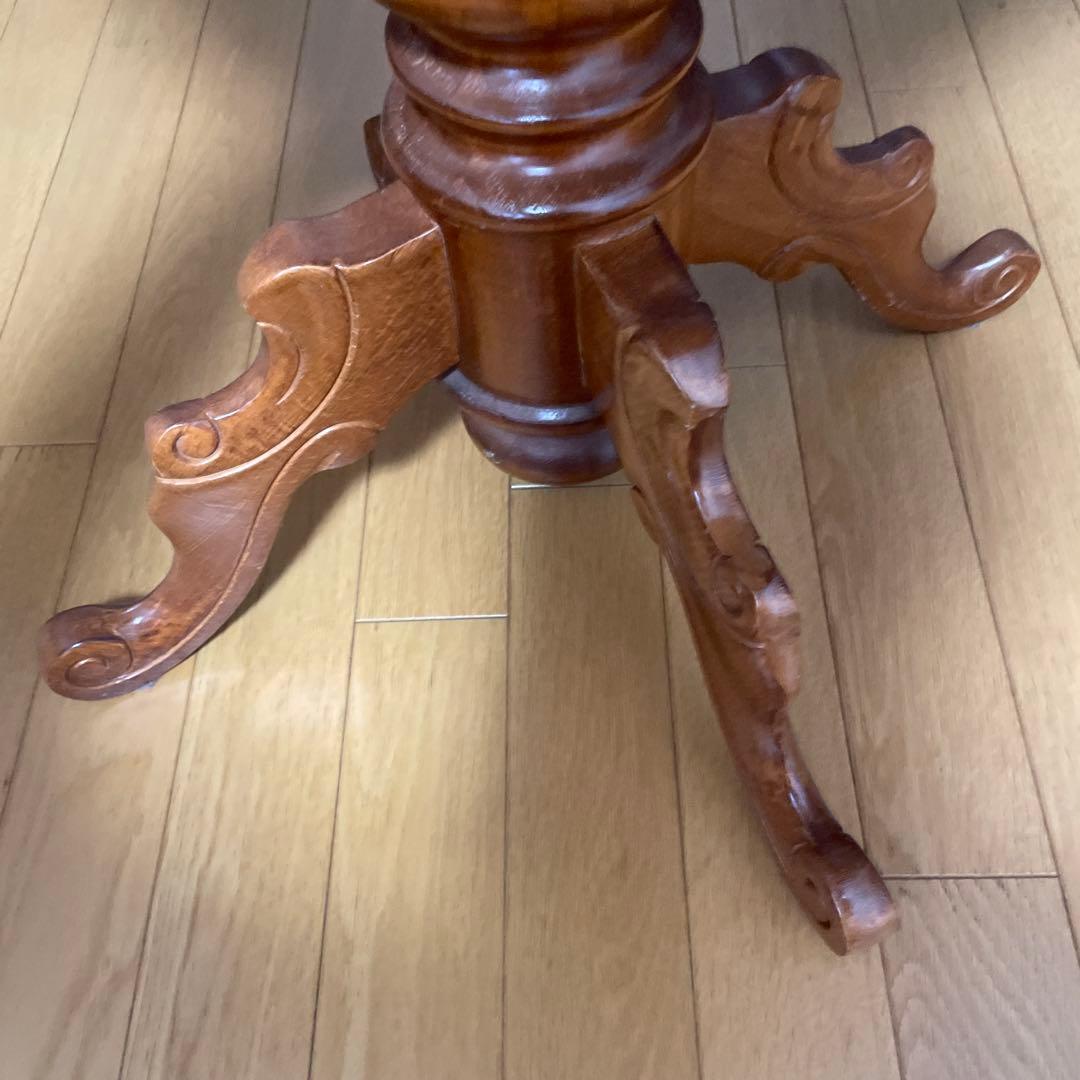 ①【条件あり】イタリア製　アンティーク　ダイニングテーブル