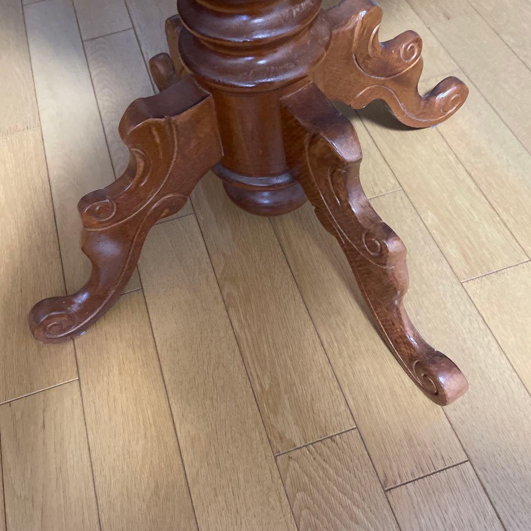 ①【条件あり】イタリア製　アンティーク　ダイニングテーブル