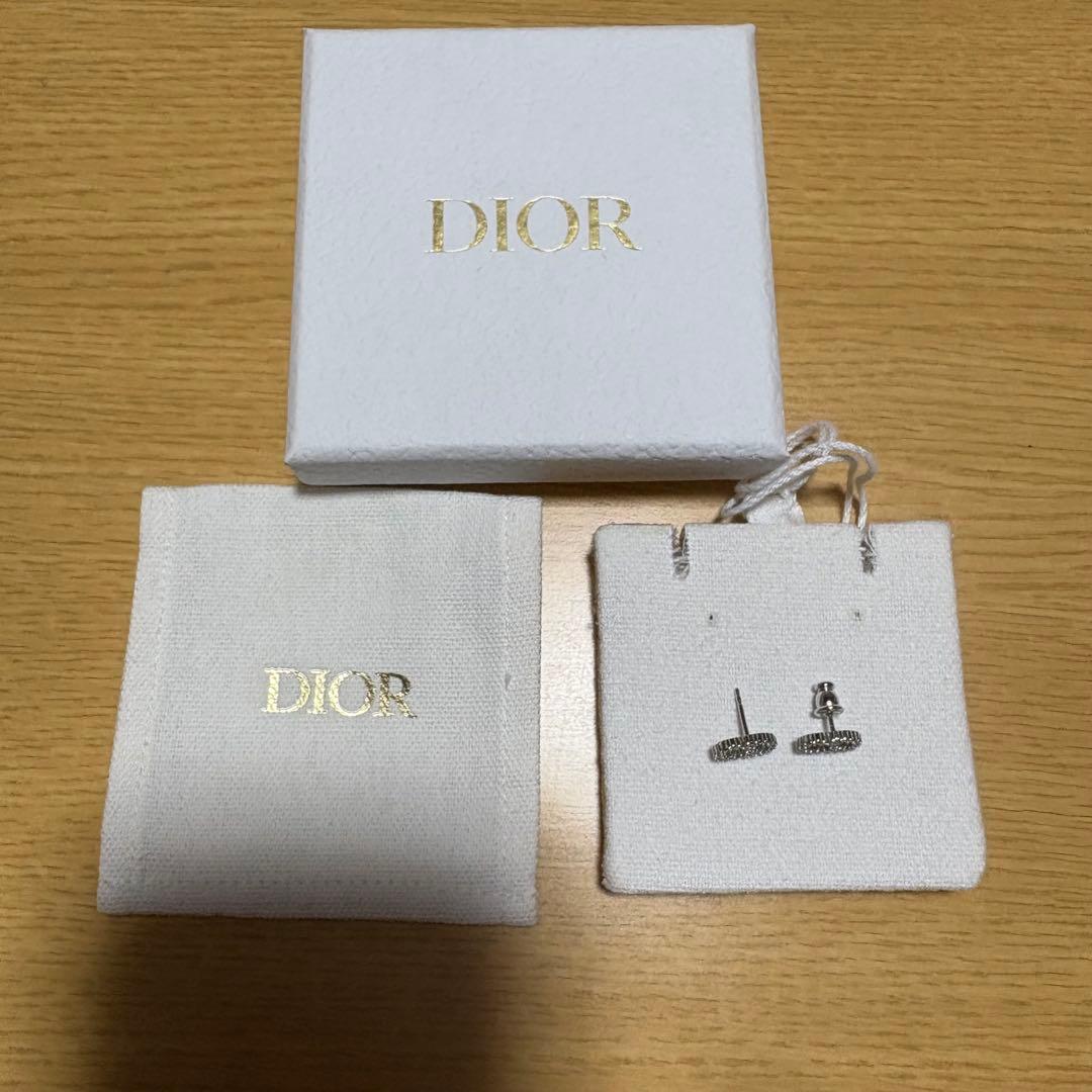 【値下げ中】Dior clair D lune シルバー　ピアス
