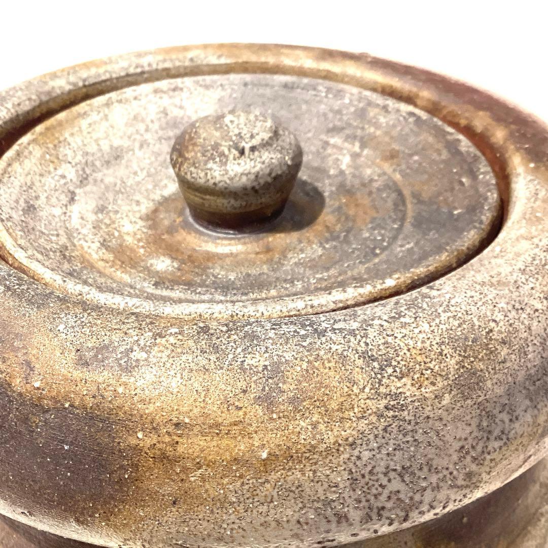 伊勢崎満作　備前水指