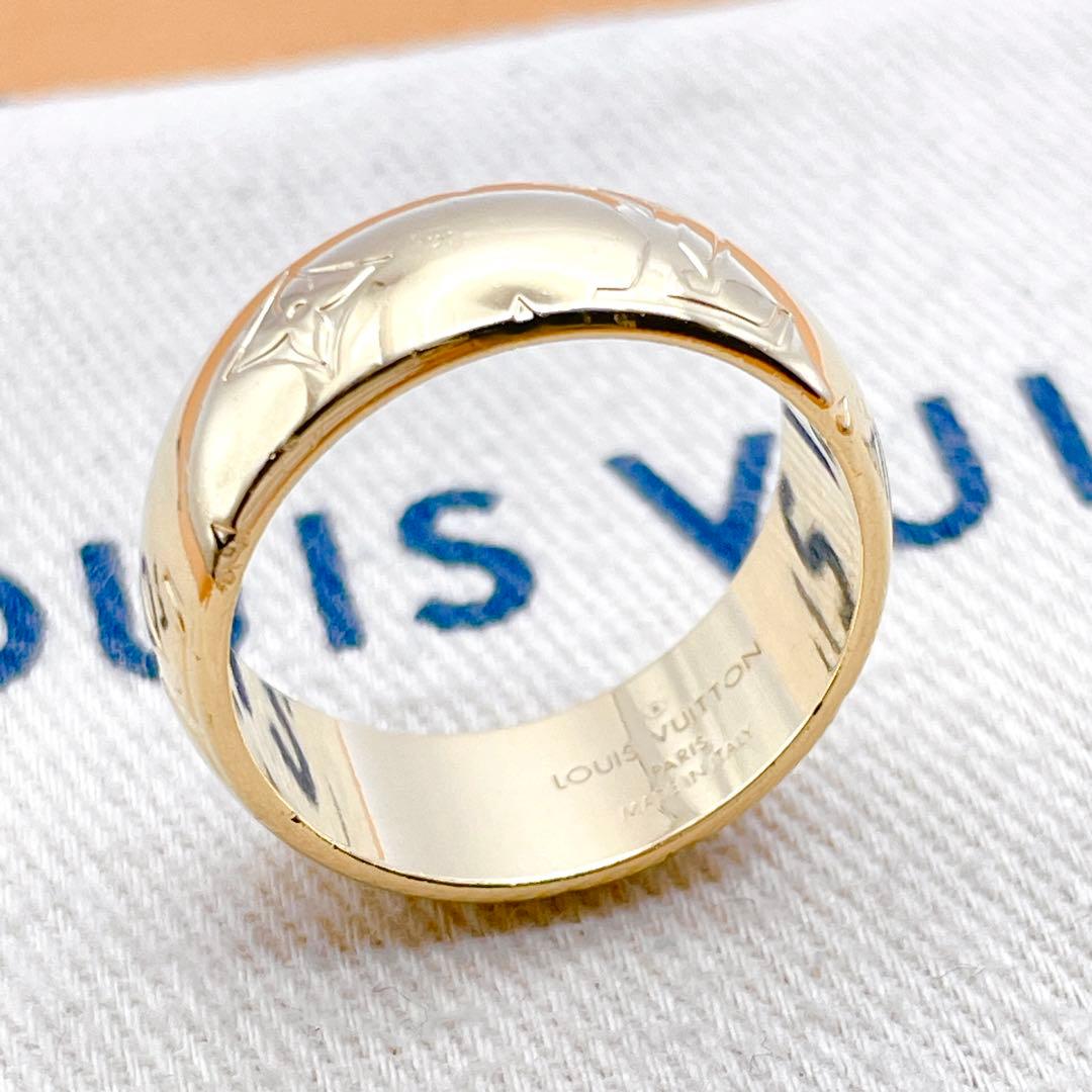 LOUIS VUITTON リング　ネックレス　モノグラム　ゴールド　指輪