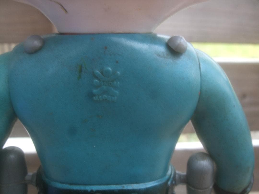 当時物★アオレンジャー★ソフビ・バンダイ