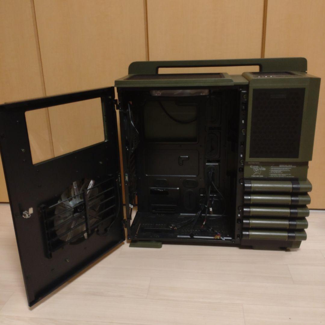 Thermaltake PCケース オリーブグリーン